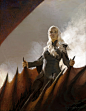 General 1920x2486 Daenerys Targaryen Game of Thrones fan art mother of dragons dragon Drogon artwork