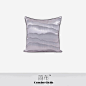 现代简约新中式抱枕样板房/沙发靠包/银灰色山水纹意境装饰枕-淘宝网
