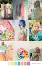 TREND | PATTERN CURATOR - RAINBOW SHERBET . SS 2020 :  Our FV contributor and friend, Pattern Curator curates an insightful forecast of mood boards & color stories. They are collectors of images...