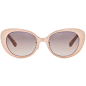 Linda Farrow Rounded Cat Eye Sunglasses