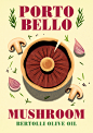 Bertolli Illustrations : Food Illustration