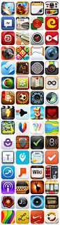 Only the best iOS Apps icons