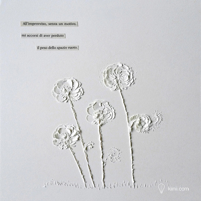 纸雕的诗 - 意大利米兰艺术家 Domi...