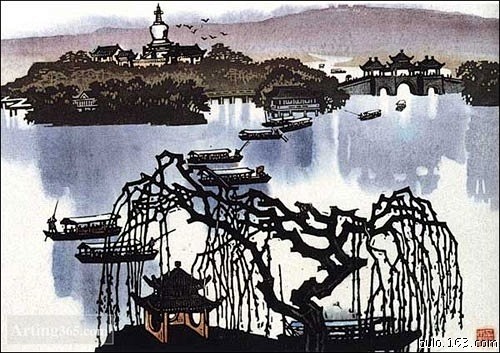 版画江南十景 （组图）