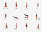 Fitness GIF Demonstrates 48 Exercises Perfect for New Year's Resolutions : The beginning of a new year provides a natural time for reflection and goal setting. One of your 2016 resolutions might be to live a healthier lifestyle and have a regular exercise