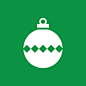 圣诞节彩球图标 iconpng.com #Web# #UI# #素材#