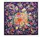 Birds & Flowers Print Scarf | Salvatore Ferragamo