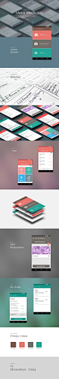 Medicine Order App UI : UI Design for Android App of the Medicine and Body-care product Ordering service in Delhi, Bangalore, Gurgaon and Noida. I kept UI simple and used took inspiration from Material Design for this app UI.