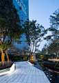 花园办公空间，广州 · 汇金中心 / 广亩景观 – mooool木藕设计网
