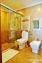 东南亚风格小户型卫生间卫浴玻璃移门