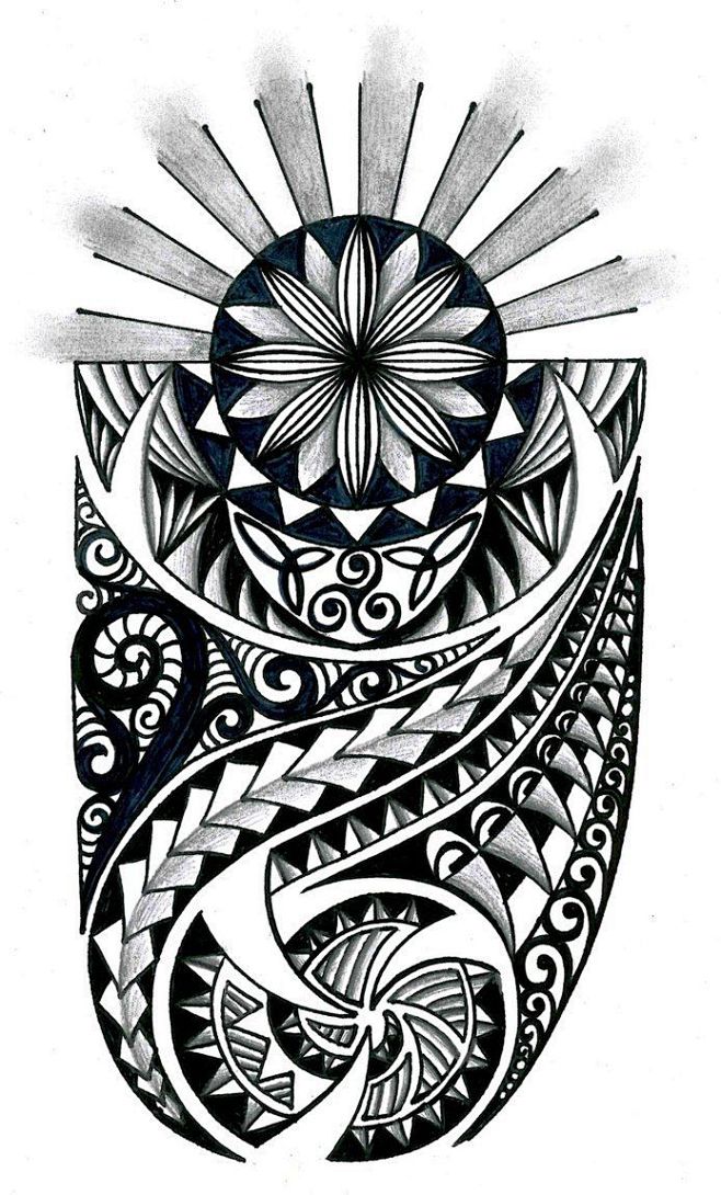 Tongan Tribal Drawin...