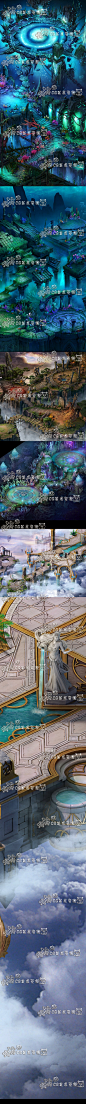089 游戏地图资源 场景素材 2D资源 欧美魔法天堂野外主城地图-淘宝网