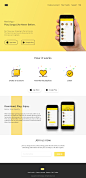 MeshApp - Mobile App Landing Page by Andrei Dulcu 