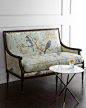 Massoud Bird Vines Settee