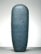 Ceramic art by Jun Kaneko (Japanese) | Untitled. Clay pottery art Glazed ceramic: