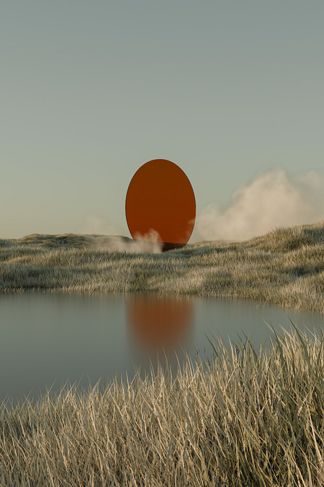 3D autumn c4d CGI fa...