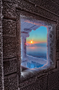 冷冰冰的日出-拉普兰，芬兰
Frosty sunrise - Lapland, Finland