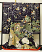 Silk uchikake. 19th century, Japan. Japan Kimono Culture Museum