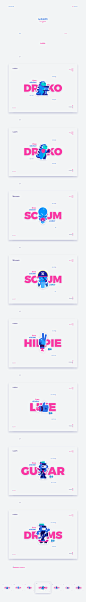Be rock stickers on Behance