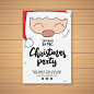 矢量圣诞Party海报合集 Christmas party posters_平面素材_电商素材_模库(51Mockup)
