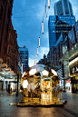 YourStudio Creates Beehive-shaped Pavilion For Pandora in Sydney
