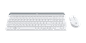 罗技 MK470 轻薄无线键鼠套装 : MK470 轻薄键鼠套装拥有搭载低剖面按键和数字小键盘的静音键盘，支持即插即用的无线连接，以及一只 3 键高精准度光学鼠标，均轻巧精致。