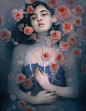 花花公子的品牌插画师
Tran Nguyen
结合金色丙烯绘制