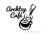 经典系列咖啡屋logo设计