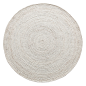 印度进口羊毛手工编织素色简约现代床边毯圆毯地垫地毯-淘宝网