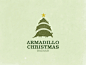 圣诞树创意logo图片