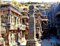 The Amazing Rock cut Kailasa Temple of India : Kailasa Temple is the world's largest monolithic structure carved out of one single rock. It is most astonishing buildings in the history of architecture.