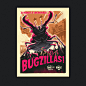 Bugzillas : Classic vintage monster posters created to advertise Hogle Zoo's new animatronic insect attraction. 3 posters were created, but I created the artwork in such a way that it could be adapted and pulled into different formats including billboards
