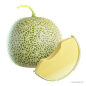 Melon - @到位啦UI素材 3D水果高精度模型