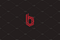 Abstract Letter b logo design - Logos - 1
