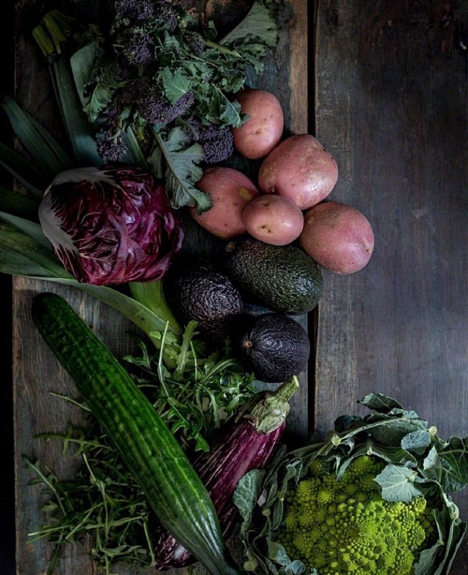 分享图片～ins美图，蔬菜食材之美，水果...
