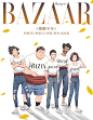 Harper's BAZAAR 时尚芭莎献礼中国动画百年的特别企划第二弹，70位动画明星换上BAZAAR专属白T亮相，芭莎摄影棚大合辑，突破次元的新尝试。