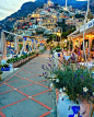 风景如画的意大利小镇Positano ​​​​ ​ ​​​​