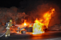 全部尺寸 | Car Erupts in Flames on Golden State Freeway in Sylmar | Flickr - 相片分享！