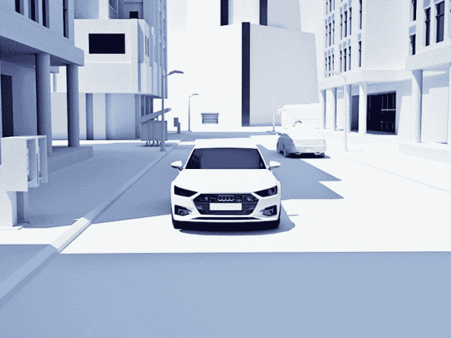 Audi parking by gleb