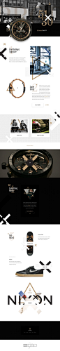 Nixon Paul Rodriguez - #11 Ui design concept and website home for the watch series, by Ben Johnson (Elegant Seagulls) on Dribbble. #UI #Design: 