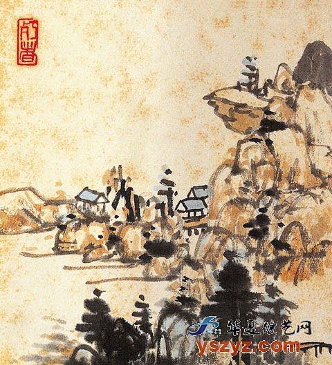  《诗画册》 陈师曾 纸本设色
　　	陈...