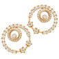 Chopard Happy Diamond Gold and Diamond Earrings