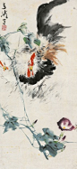 王雪涛画鸡 - 油画棒 - 油画棒的博客