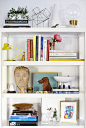 Bookshelf styling