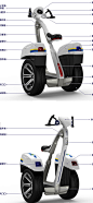 新世纪机器人i-ROBOT-W体感巡逻二轮电动代步车segway站立平衡车-tmall.com天猫
