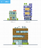 Construct your city, flat vector KIT :  Construct your city, flat vector KIT - Illustrations - 1 Construct your city, flat vector KIT - Illustrations - 1 Construct your city, flat vector KIT - Illustrations - 2 Construct your city, flat vector KIT - Illus
