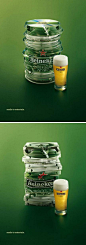 创意果子: #创意广告#荷兰喜力Heineken高端淡啤广告