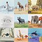 Low Poly Animated Animals : Low Poly Animated Animals  