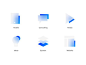 Frosted Glass Icons by Thuan Nguyen | Dribbble | Dribbble