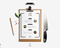 Frú Frú意大利餐厅VI设计@阳光的守候采集到食品-饮用*专题 ☀(1339图)_花瓣平面